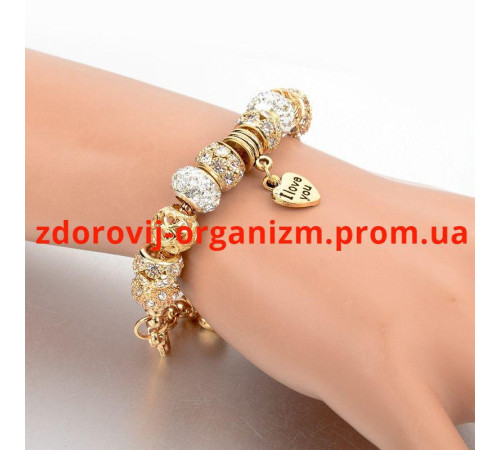 Браслет PANDORA серце