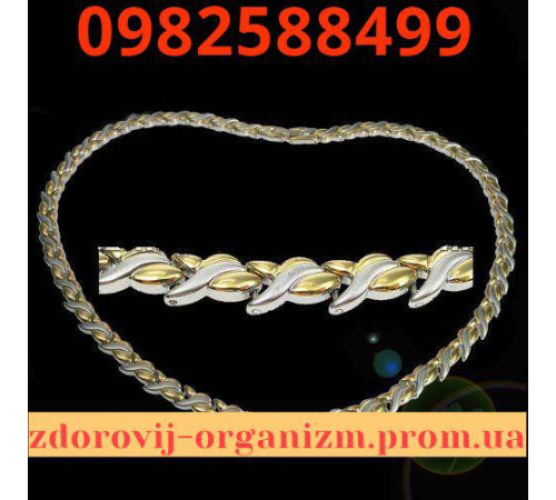 Турмалінове магнітне намисто Лілія 4в1 Вековий Схід