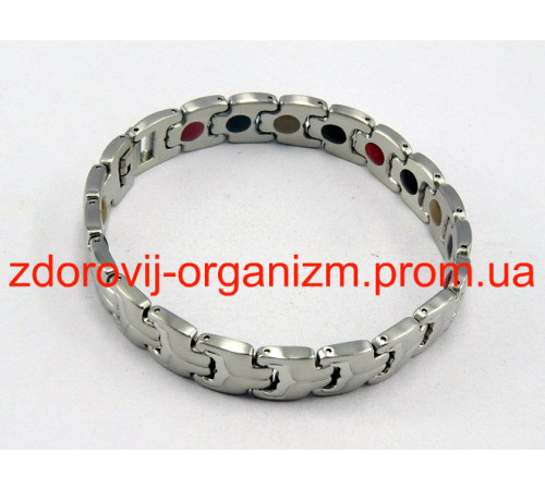 Магнітний Терапевтичний браслет Бернард із неіржавкої сталі