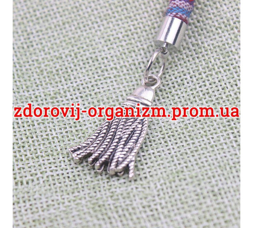 Брелоки для авто Срібний Плетений Етнічні Bohemia пензлик