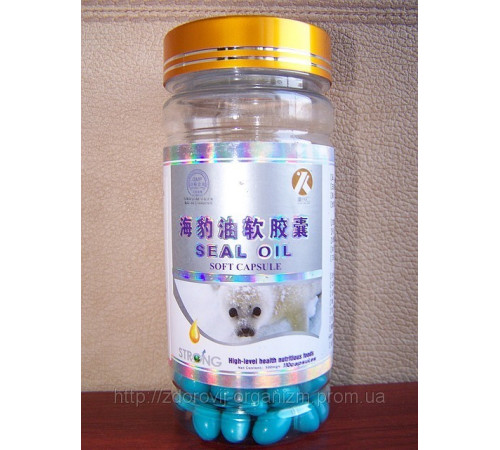 Жир морського котика в капсулах Вековий Схід