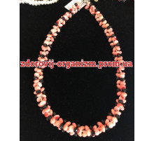 Намисто з рожевого корала