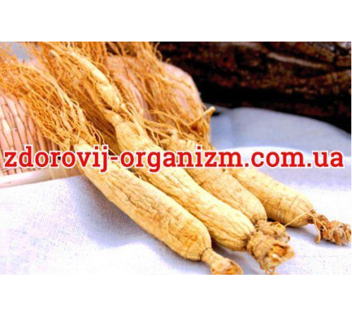 Сухий корінь женьшеню справжній Китай набір 55 грамів