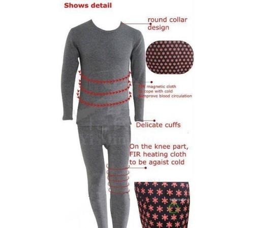 Турмалінова піжама з біофотонами (м/ж) Вековий Схід