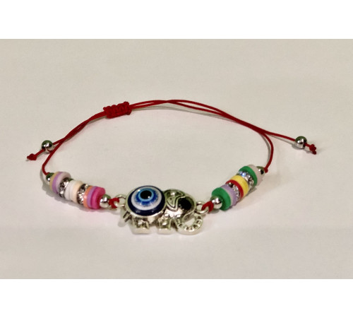 Браслет Слон із оком Фатіми