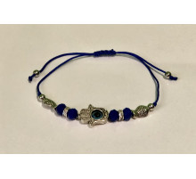 Браслет рука Фатіми Хамса із синім оком