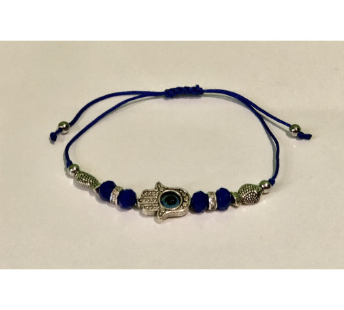 Браслет рука Фатіми Хамса із синім оком