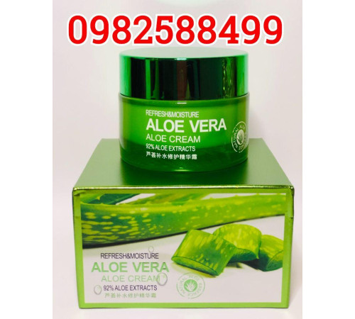 Зволожувальний, матувальний для обличчя та шиї Aloe Vera