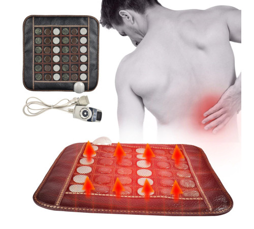 Турмаліновий гріючий килимок із нефритовою керамікою Вековий Схід