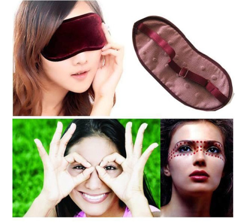 Турмалінова накладка з біофотонами та магнітами на очі