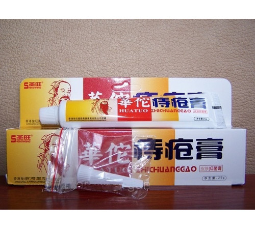 Паста "Хуато" у разі геморою та мішків під очима