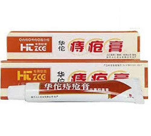 Китайська мускусна мазь у разі геморою з турмаліном HUATUO PILES CREAM