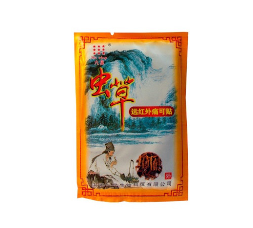 Турмаліновий пластир із Кордицепсом для хребта та суглобів "Shennong"