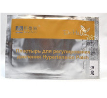 Китайський пластир у разі гіпертонії, головного, шийного болю та мігрені "Hypertension Patch Plaster" — 3 шт.