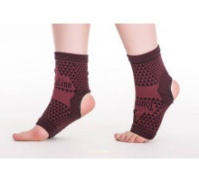 Бандаж на гомілковостоп (турмалінова накладка на гомілковостоп еластичний, пара) Вековий Схід