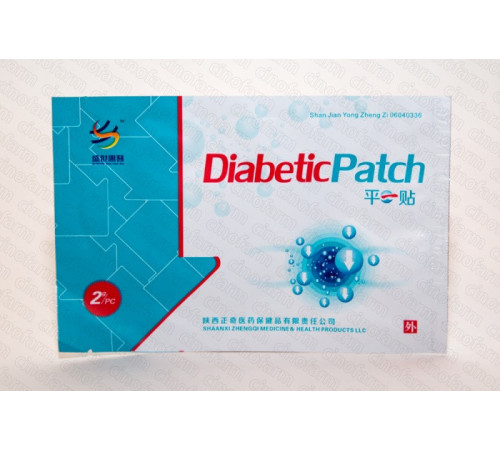 Diabetic Patch пластир проти цукрового діабету Shaanxi