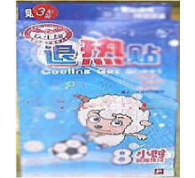 Пластир охолоджувальний за температури для дітей 3 шт Вековий Схід