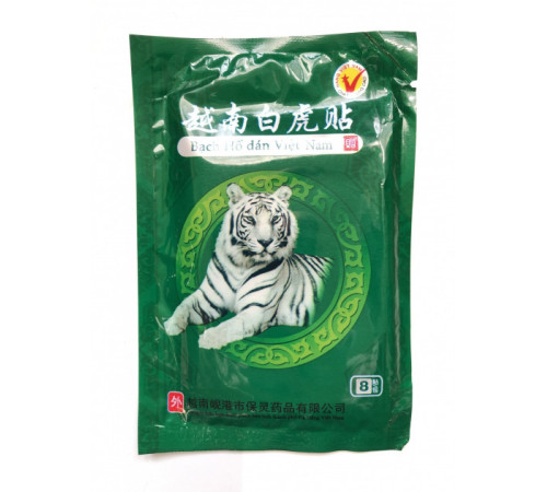 Знеболювальний зігрівальний пластир «Білий Тигр» Бах Ну Дан