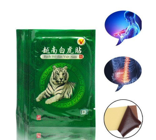 Знеболювальний зігрівальний пластир «Білий Тигр» Бах Ну Дан