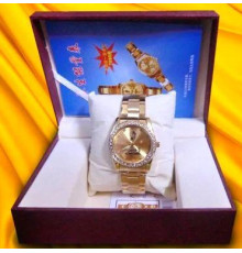 Турмаліновий годинник із магнітом і камінням Вековий Схід