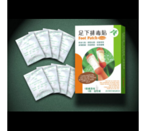Пластирі на стопи Foot patch для виведення токсинів 20 штук