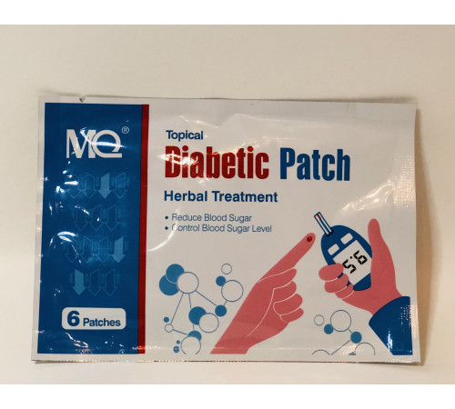 Diabetic Patch пластир проти цукрового діабету Shaanxi