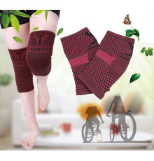 Турмаліновий наколінник (еластичний) Тибетськими травами