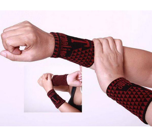 Турмаліновий напульсник із біофотонами, захист на зап'ястях