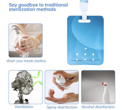 Картка від вірусної інфекції на шнурку