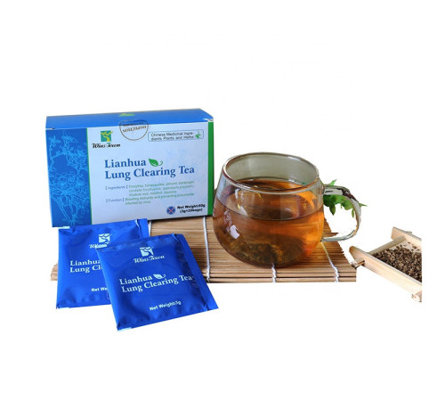 Китайський чай для очищення легких lianhua lung Clearing Tea від інфекцій