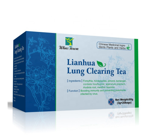 Китайський чай для очищення легких lianhua lung Clearing Tea від інфекцій