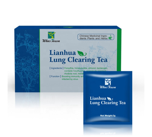 Китайський чай для очищення легких lianhua lung Clearing Tea від інфекцій