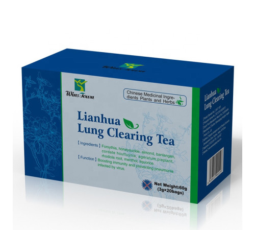 Китайський чай для очищення легких lianhua lung Clearing Tea від інфекцій