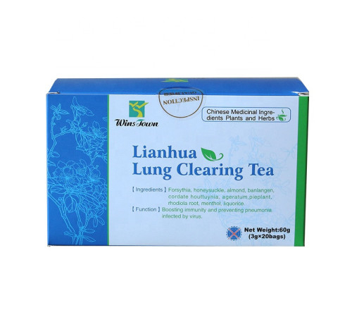 Китайський чай для очищення легких lianhua lung Clearing Tea від інфекцій