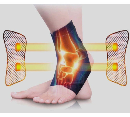 Турмалінова накладка на гомілковостоп (2 шт.)