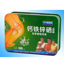 Жувальні таблетки Кальцій, Залізо, Цинк Вековий Схід