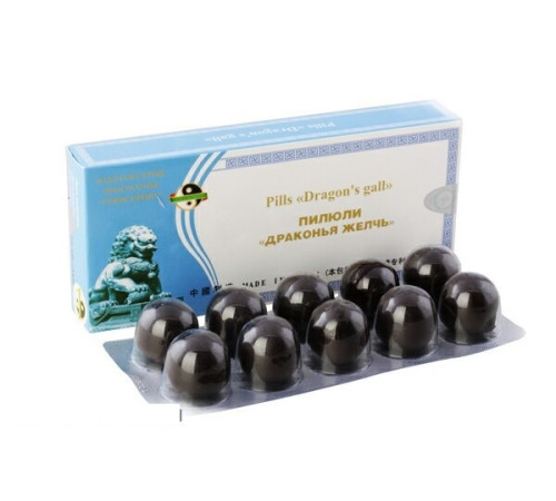 Пилюлі «Драконья жовч» Long Dan Xie Gan Wan з жовчогінним