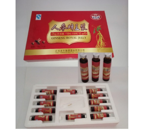 Маточне молочко з женьшенем, медом і лимонником Віковий Схід 999