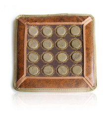 Килимок із нефриту з турмаліном для автомобільного, офісного або домашнього крісла