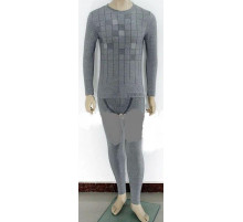 Турмаліновий оздоровчий чоловічий костюм термобілизни з додаванням вугільного бамбука