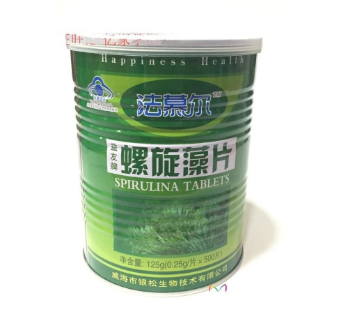 Натуральна спіруліна — 500 таблеток