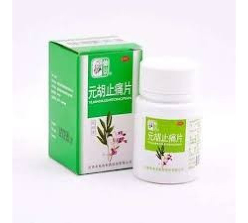 Пілюлі Юаньху Чжитун Пянь Yuan Hu Zhi Tong Pian знеболювальні Foci