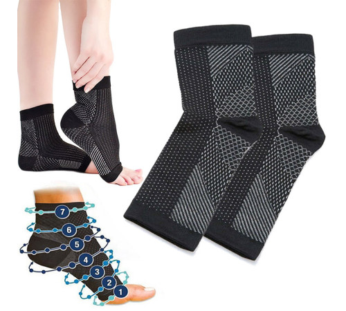 Турмалінова накладка з біофотонами компресійні гомілковостопи (налодильники)