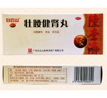 Пилюлі Shujin Zhuang Yao Jian Shen Wan для терапії профілактики суглобів