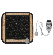 Турнієвий килимок гріючий турмалін із підігрівом Вековий Схід 50x50