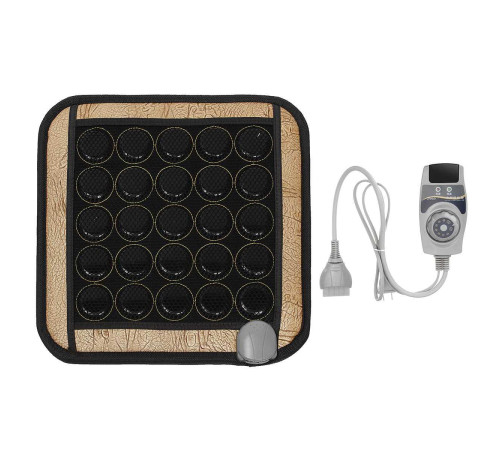 Турнієвий килимок гріючий турмалін із підігрівом Вековий Схід 50x50