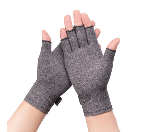 Турмалінові компресійні рукавички від артриту пальців кисті з біофотонами