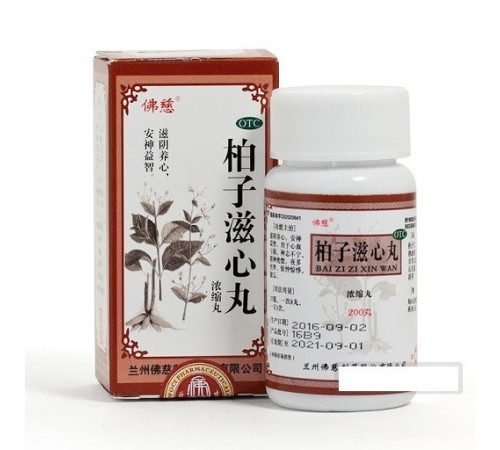 Пилюлі Байцзи (Bai zi zi xin wan) Бай Цзи Ян Синь Вань у разі порушень сну