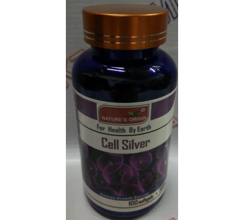 Рідкі капсули Cell Silver ("Кліткове срібло") —  для відновлення життєвих сил