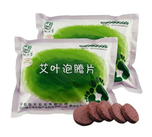 Турмалінові трав'яні шипучі стики для ножних ванн (6 шт.) Вековий Схід